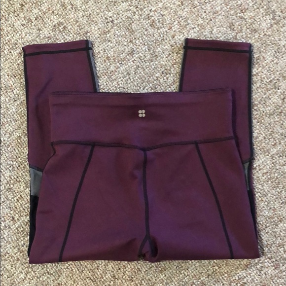 Sweaty Betty 3/4 Length reversible Leggings - Picture 3 of 5